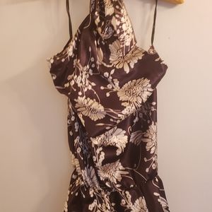 Voice floral halter top